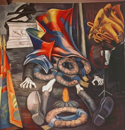 Sacrificio umano moderno da José Clemente Orozco