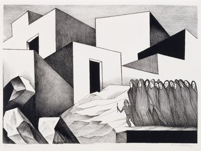 Vedove dei soldati da José Clemente Orozco