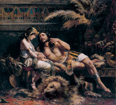 Sansone e Dalila, 1887 da José Echenagusia Errazquin