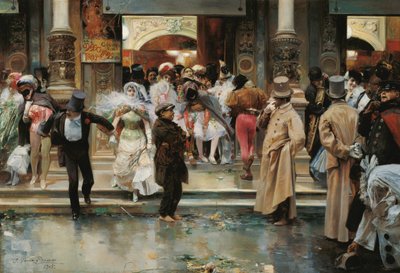 Lasciando il ballo in maschera da José García Ramos