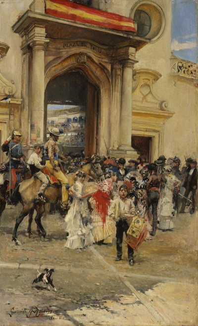 Fuori dalla Plaza de Toros da José García Ramos