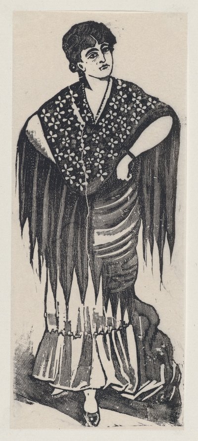 Un gitano, ca. 1880-1910 da José Guadalupe Posada