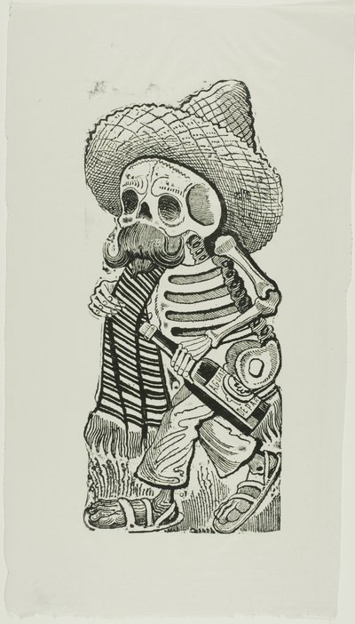 Calavera di Francisco Madero, da Calavera Maderista da José Guadalupe Posada