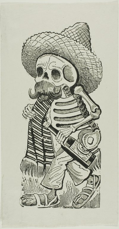 Calavera of Francisco Madero, from Calavera Maderista da José Guadalupe Posada