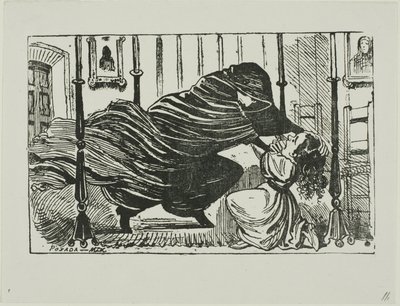 Illustrazione per una storia da José Guadalupe Posada