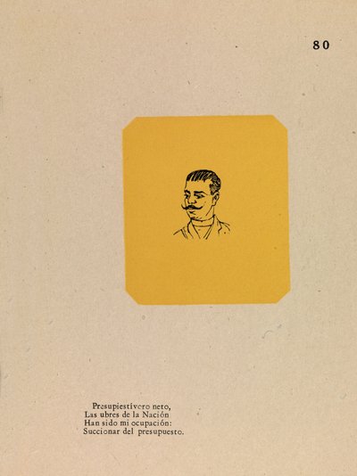 Titolare di un ufficio da José Guadalupe Posada