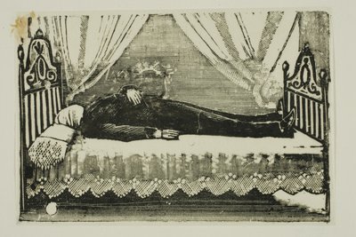 La morte del generale Gonzales da José Guadalupe Posada