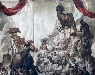 Decorazione nella sala da ballo dell