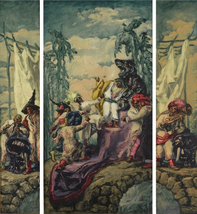 Estate - Trittico Africa, 1917-1918 da José María Sert