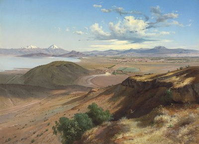 Valle del Messico dalla collina di Santa Isabel, 1892 da José María Velasco