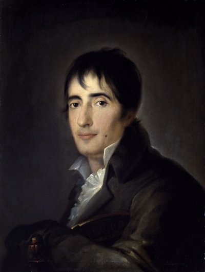 Ritratto del poeta Manuel José Quintana 1772-1857, 1806 da José Ribelles y Helip