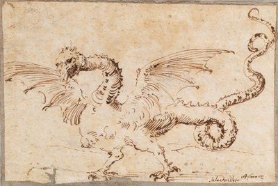 Studio di un drago da José Ribera de
