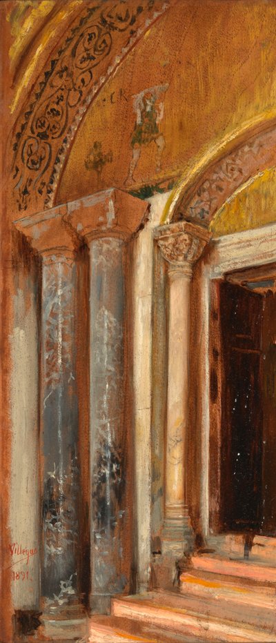 Porta San Marco, Venezia, 1891 da José Villegas Cordero