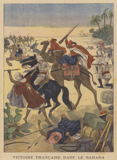 Una vittoria francese nel Sahara da Jose Belon