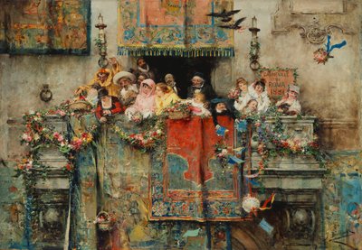 Il Carnevale di Roma da Jose Benlliure y Gil
