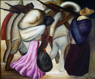 Las soldaderas Le soldatesse da José Clemente Orozco