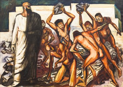 Il martirio di Santo Stefano da José Clemente Orozco