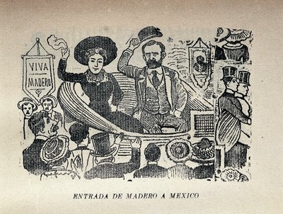 Entrada de Madero a Mexico da José Guadalupe Posada