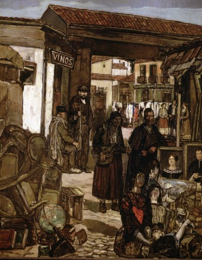 El Rastro, Madrid da Jose Gutierrez Solana