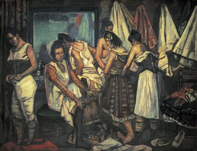 Le ragazze del coro di Gutierrez Solana, Jose (1925) da Jose Gutierrez Solana