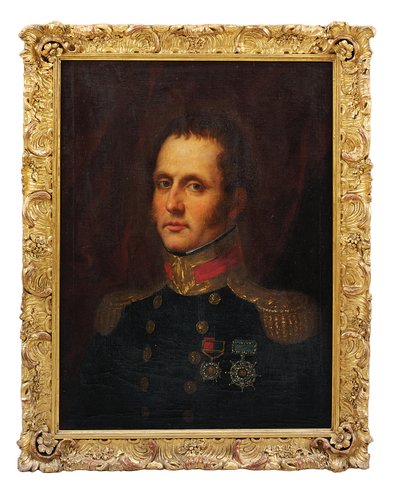 Ritratto del Capitano Samuel Edward Cook, R.N., c.1830 da José Gutiérrez de la Vega