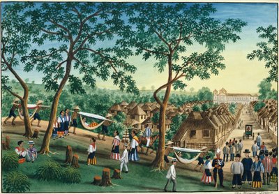 Manila e i suoi dintorni: Gita alla festa di Antipolo da Jose Honorato Lozano