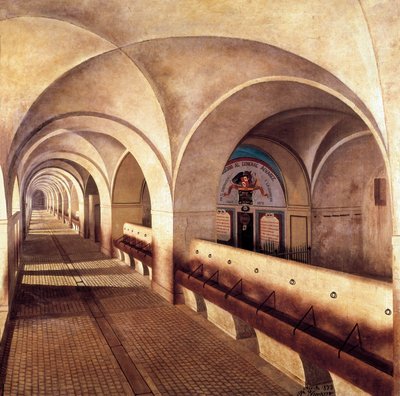 Le scuderie del castello di San Fernando de Figuieres, assedio dei francesi nel 1809, durante la guerra d