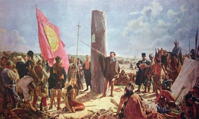 Fondazione di Buenos Aires di Juan de Garay da Jose Moreno Carbonero