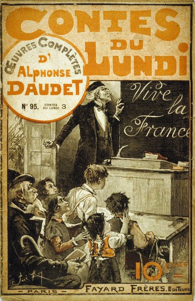 Copertina del libro "Les Contes du lundi" di Alphonse Daudet da Jose Roy