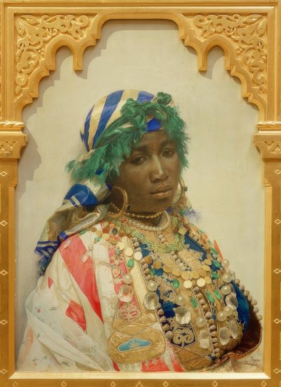 J.Tapiró y Baro, Donna di Tangeri da Jose Tapiro y Baro