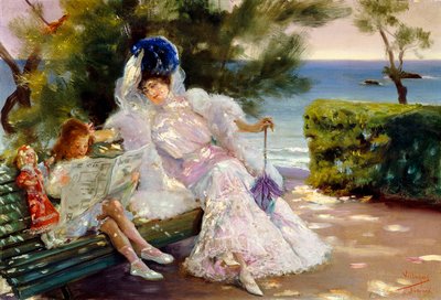 Pomeriggio al mare, Biarritz da Jose Villegas Cordero