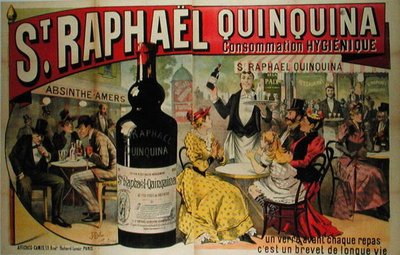 Poster pubblicitario del aperitivo francese 