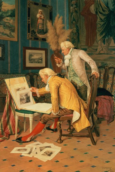 I conoscitori, 1878 da Jose de Chavez y Artiz