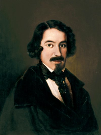 Ritratto di José de Espronceda (1808-1842) da José de Madrazo