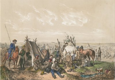Una scena dalla guerra d