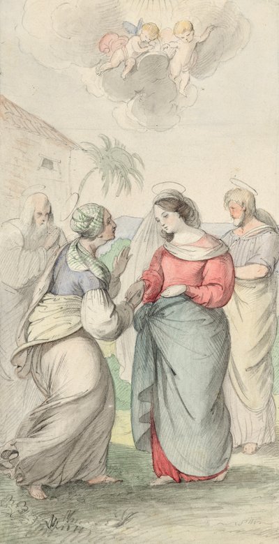 Visitazione di Maria da Josef Danhauser