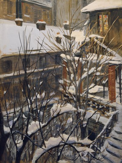 La vista dalla mia finestra da Josef Engelhart