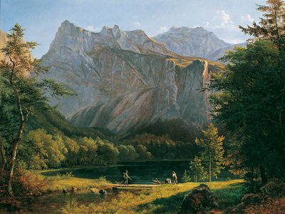 Il lago Langbathsee posteriore da Josef Feid