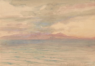 Tramonto nel Golfo di Cartagine da Josef Hoffmann