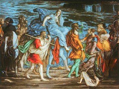 Isacco e Rebecca si incontrano da Josef Johann Michel