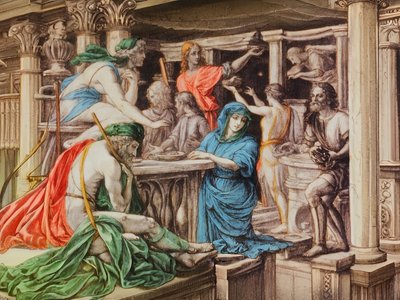 La Pasqua e la morte dei primogeniti da Josef Johann Michel