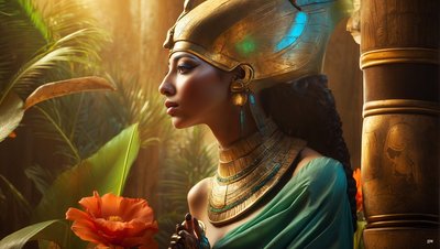 Dreamcore_ancient Egyptian-World_01 da Josef Johann Michel