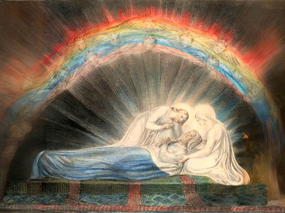 JJM-recreate_Blake-W_La morte di San Giuseppe da Josef Johann Michel