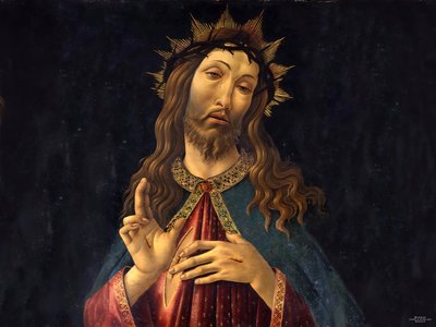 JJM-recreate_Botticelli-S_Gesù Cristo il redentore da Josef Johann Michel