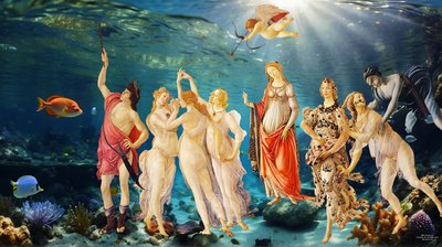 JJM-recreate_Botticelli-S_La Primavera_sott