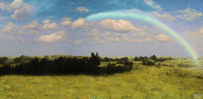 JJM ricrea Bierstadt-A: Dopo la tempesta da Josef Johann Michel
