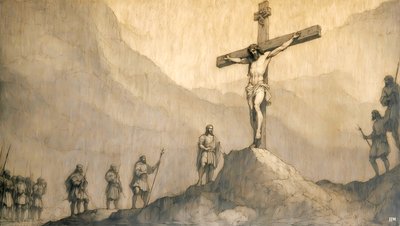 Crocifissione di Gesù da Josef Johann Michel