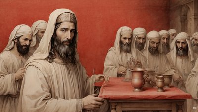 Gesù dice ai servi di riempire le brocche d