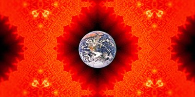 Solare: Vista della terra dal sole 1 da Josef Johann Michel