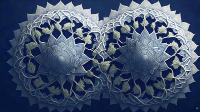 mandala: elementi africani_02 da Josef Johann Michel